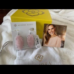 Kendra Scott NWT Esme Rose Quartz